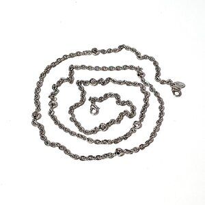Lia Sophia silver-tone extra necklace strand clip-on
